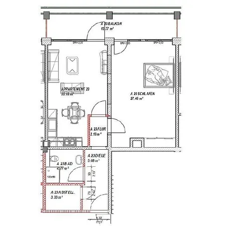 Schwanensee No 23 - Aurora Vista - Abc530 - Nur Feriengaeste Apartament Hohen Wieschendorf